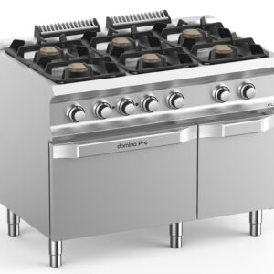 Plinski šporet sa 6 gorionika i el. Rernom