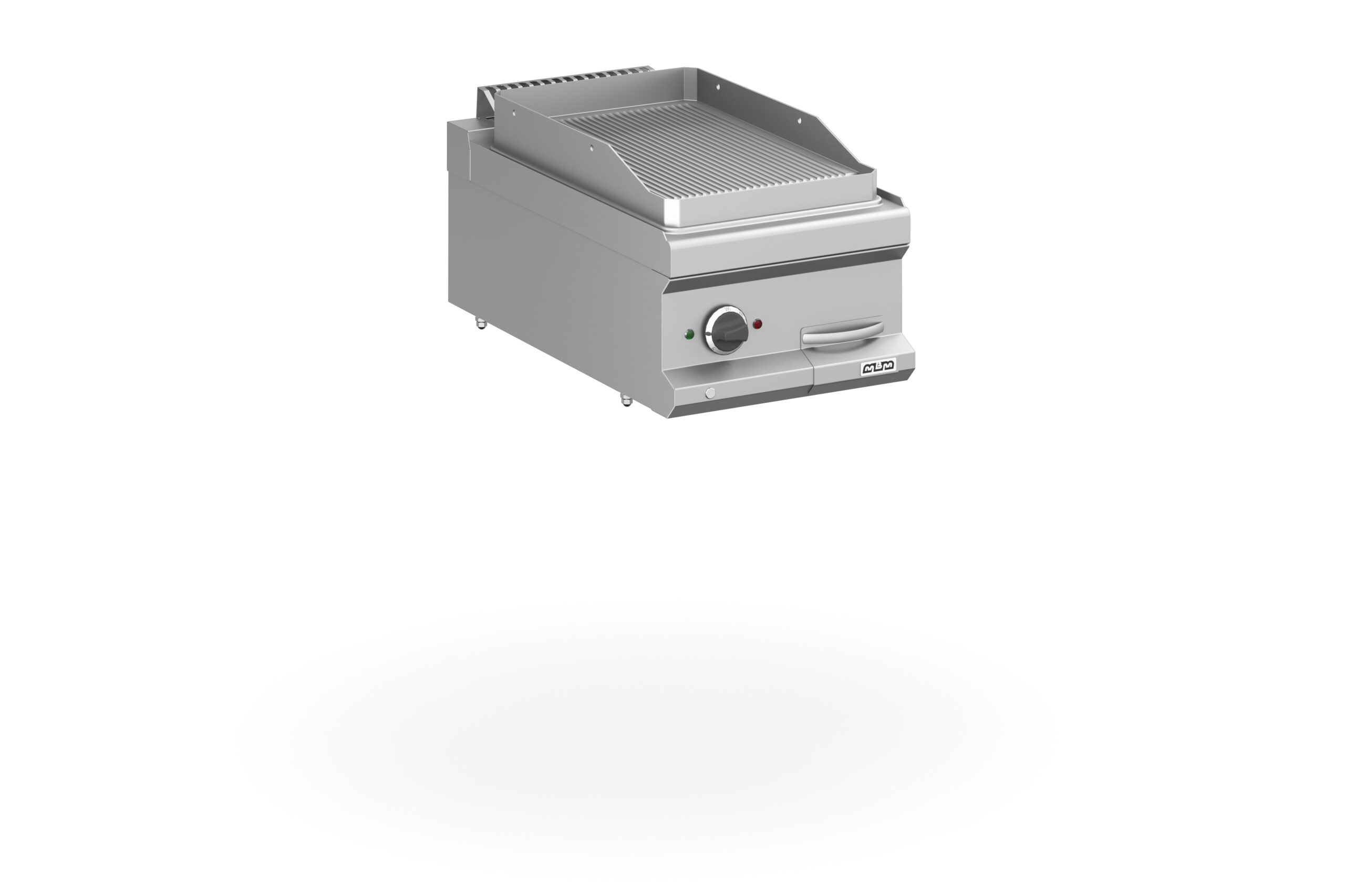 El. roštilj sa rebrastom pločom 40x73