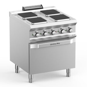 Električni šporet sa 4 kvadratne ringle i el. Rernom